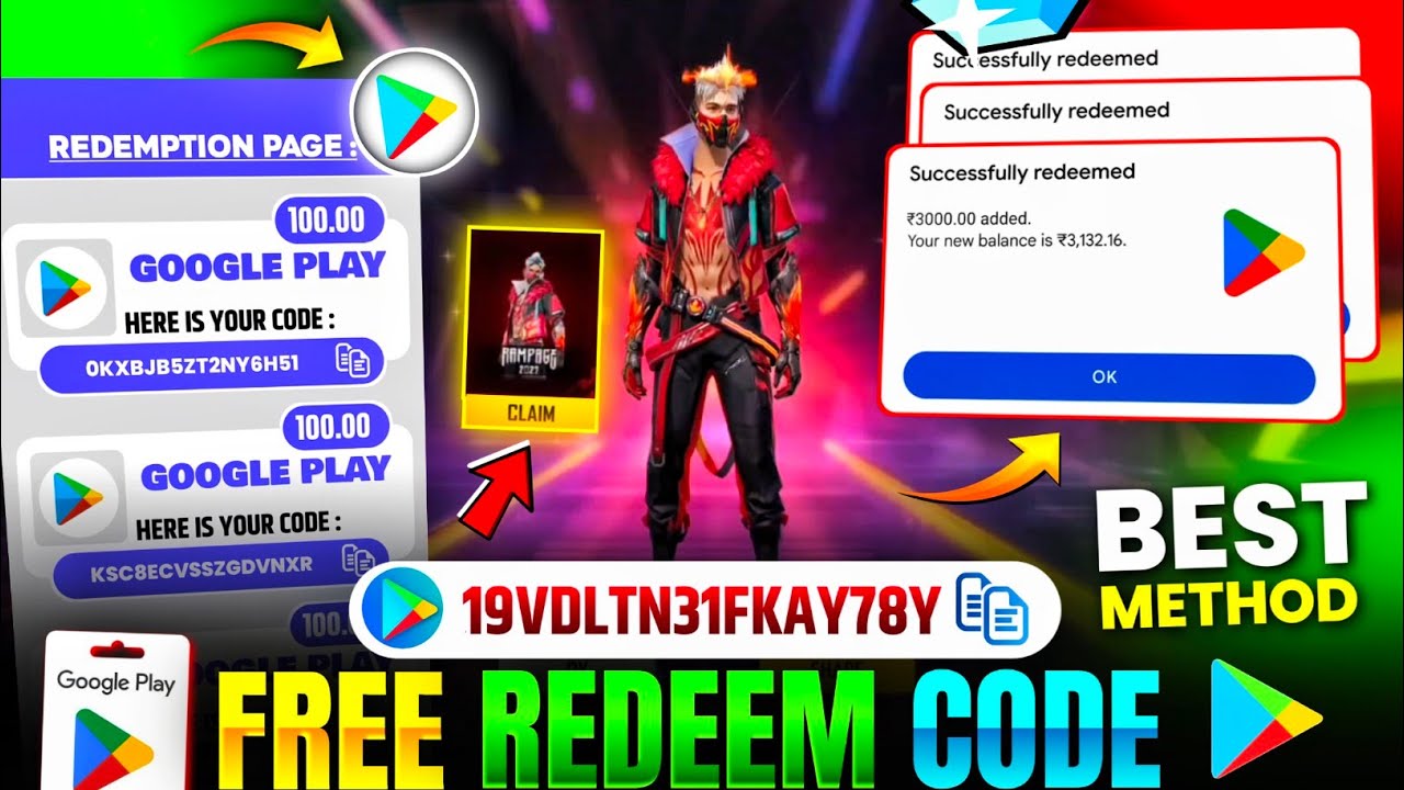 Free Fire Redeem Code