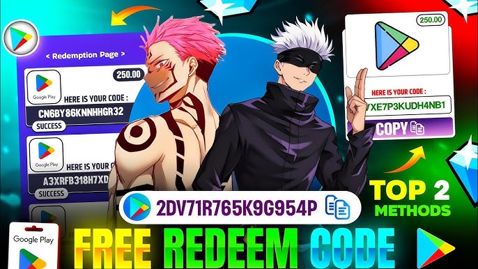 redeem code